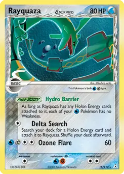Rayquaza Holo 16 Normal