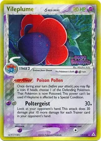Vileplume Reverse Holo 17 Normal