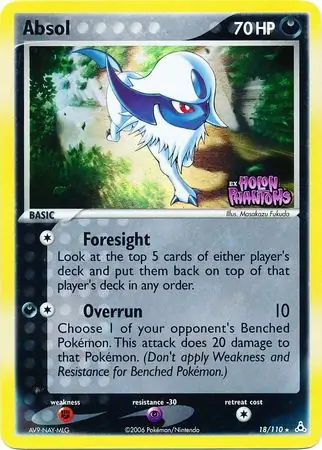 Absol Reverse Holo 18 Normal