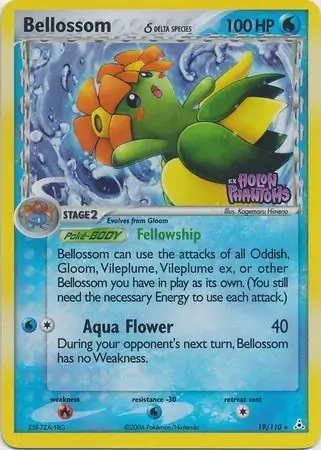 Bellossom Reverse Holo 19 Normal