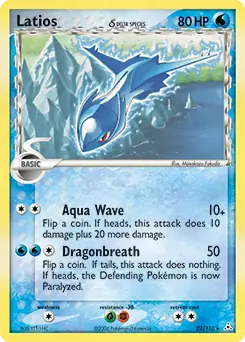 Latios (Delta Species) 22 Normal