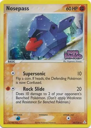 Nosepass Reverse Holo 25