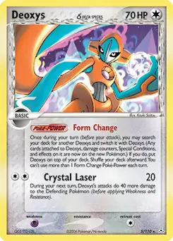 Deoxys Holo 5