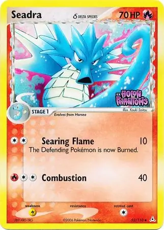 Seadra Reverse Holo 52 Normal