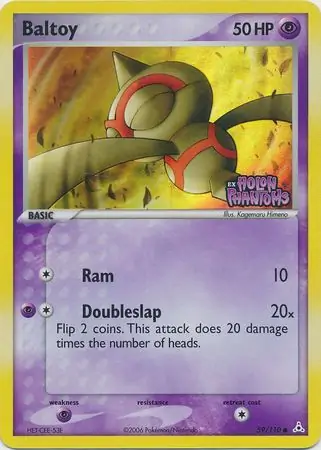 Baltoy Reverse Holo 59 Normal