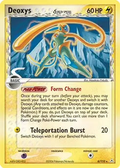 Deoxys Holo 6