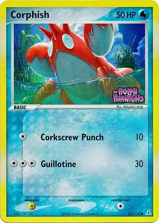 Corphish Reverse Holo 62 Normal