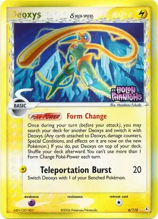 Deoxys Reverse Holo 6