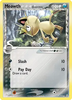 Meowth 71 Normal