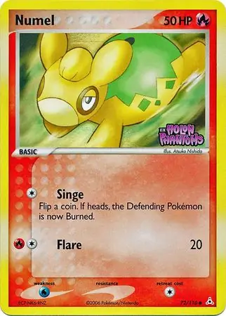 Numel Reverse Holo 72
