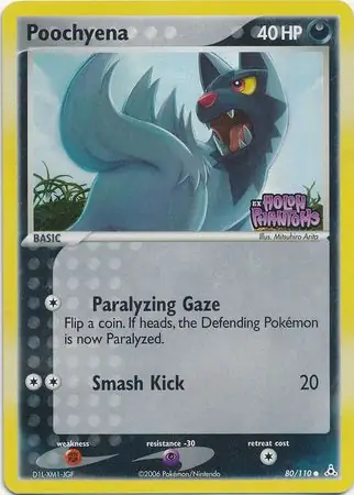 Poochyena Reverse Holo 80 Normal