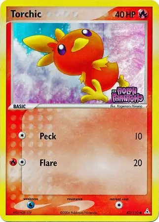 Torchic Reverse Holo 83