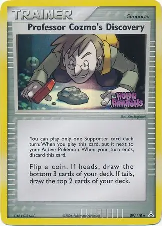 Professor Cozmo's Discovery Reverse Holo 89 Normal