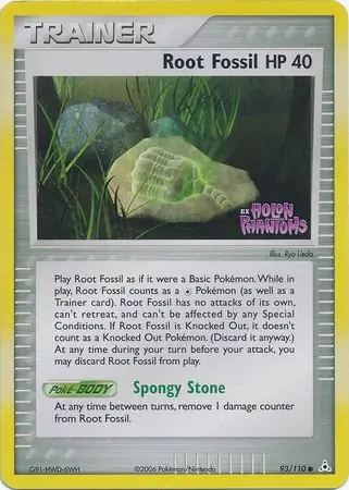 Root Fossil Reverse Holo 93 Normal