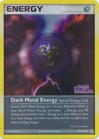 Dark Metal Energy Reverse Holo 97 Normal