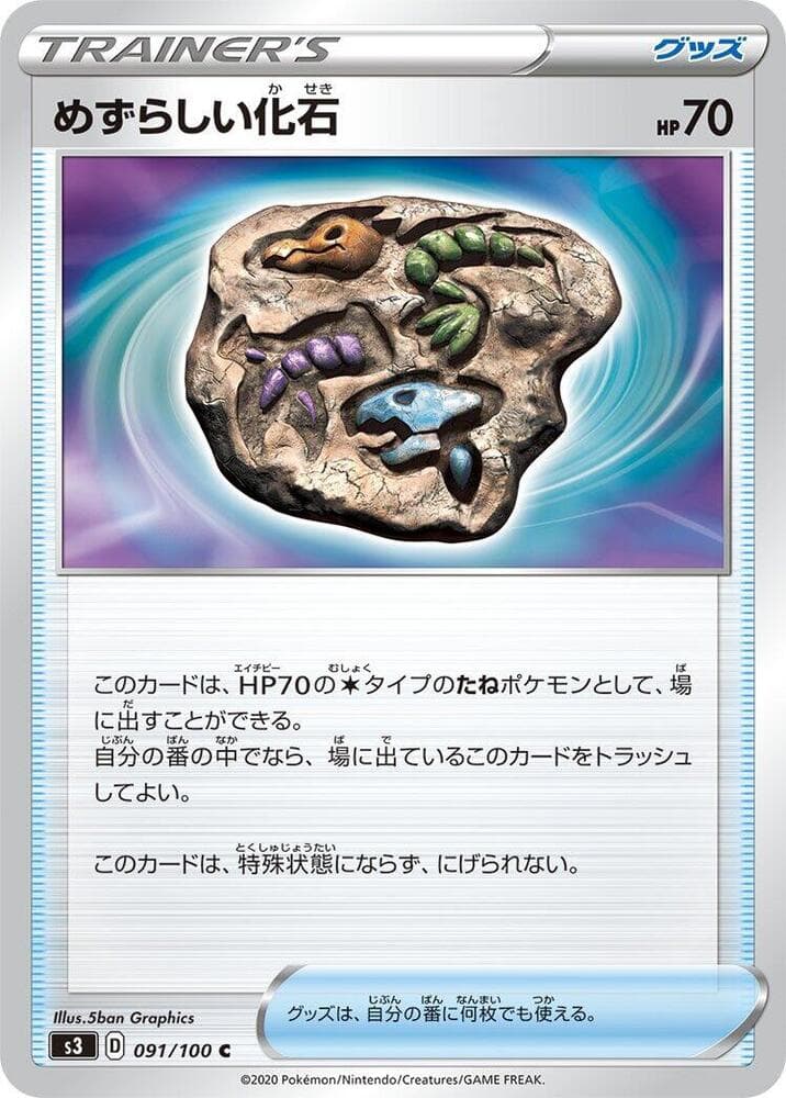 Rare Fossil 091