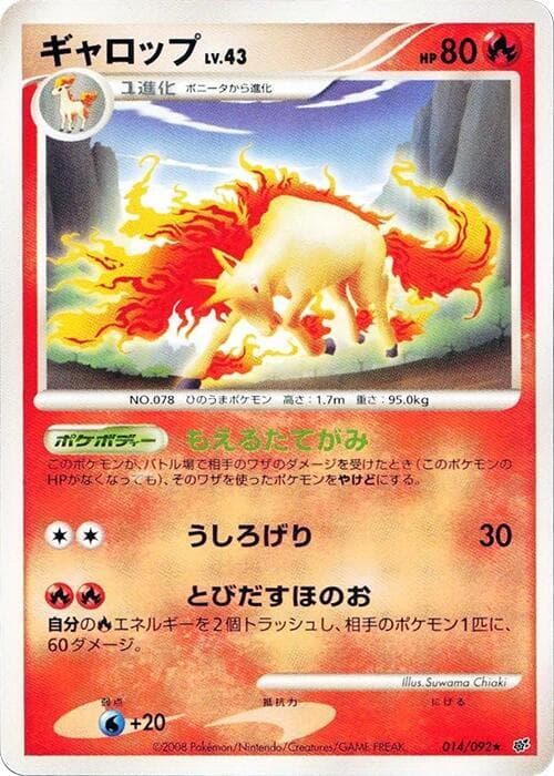 Rapidash 014 1st Edition