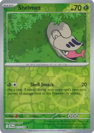 Shelmet Reverse Holo 012