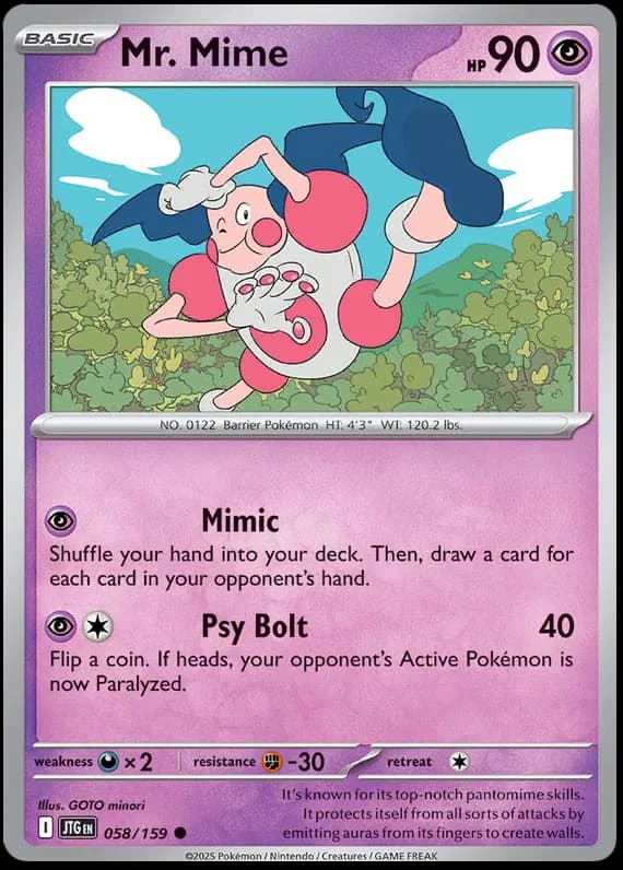 Mr. Mime 058