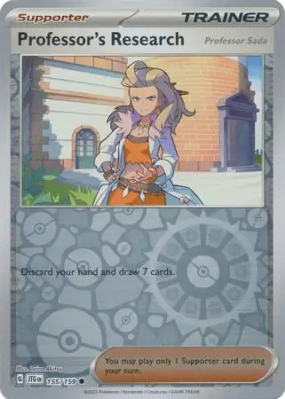 Professor's Research [Professor Sada] Reverse Holo 155 Normal