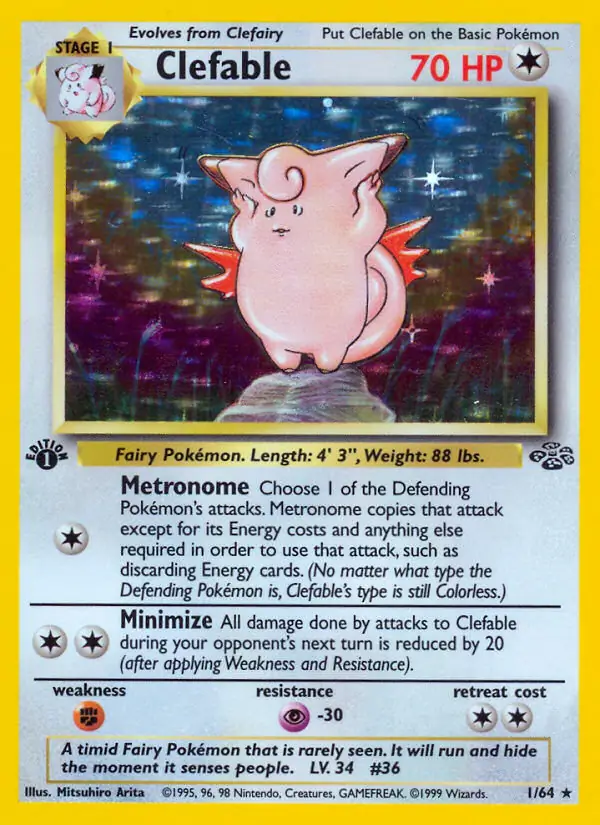 Clefable Holo 1