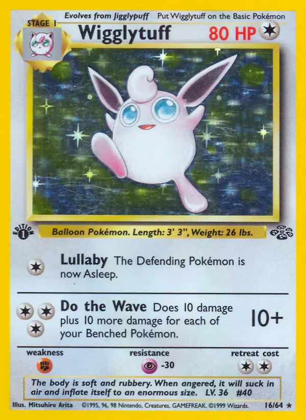 Wigglytuff Holo 16 Normal