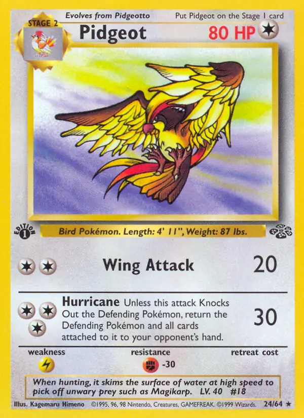 Pidgeot 24 Normal