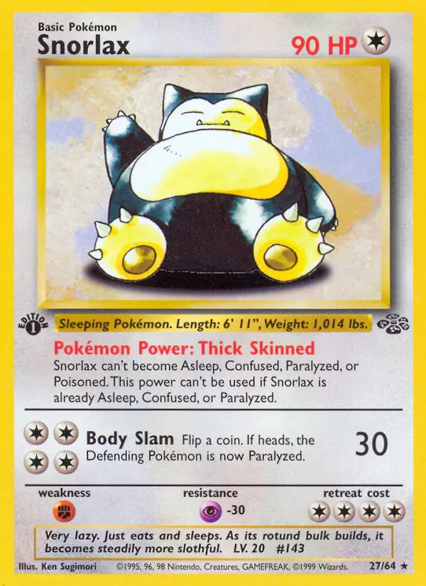 Snorlax 27 Normal