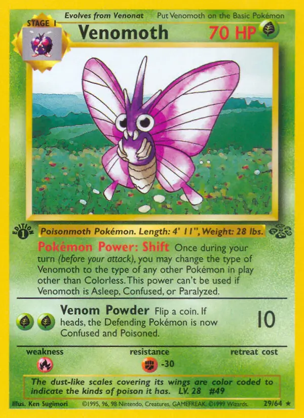Venomoth 29 Normal