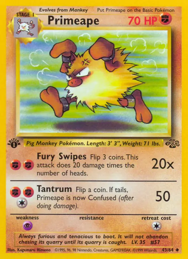 Primeape 43 Normal