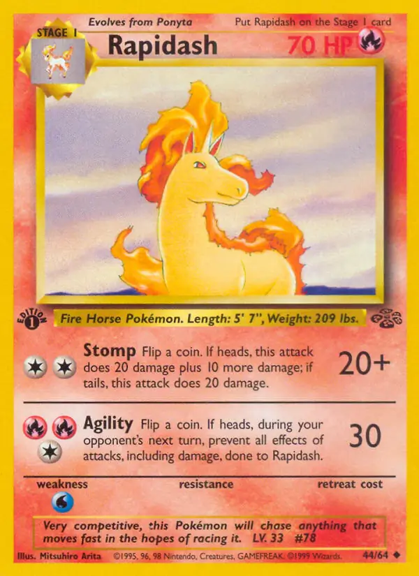Rapidash 44 Normal
