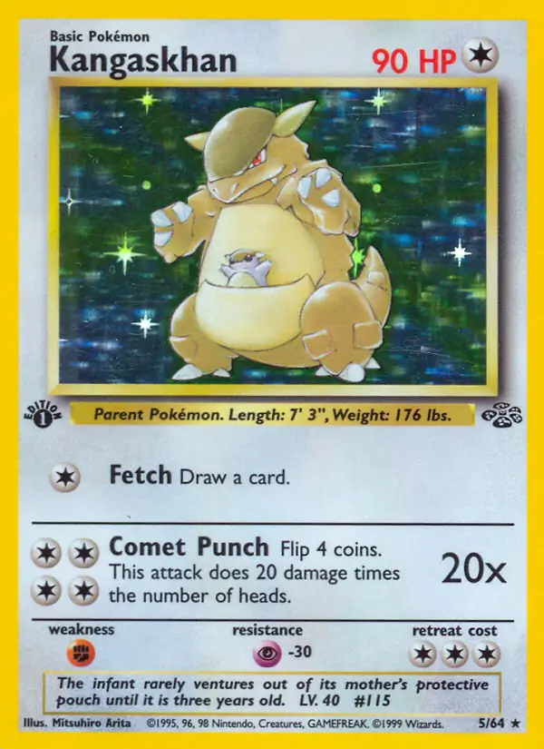 Kangaskhan Holo 5 Normal