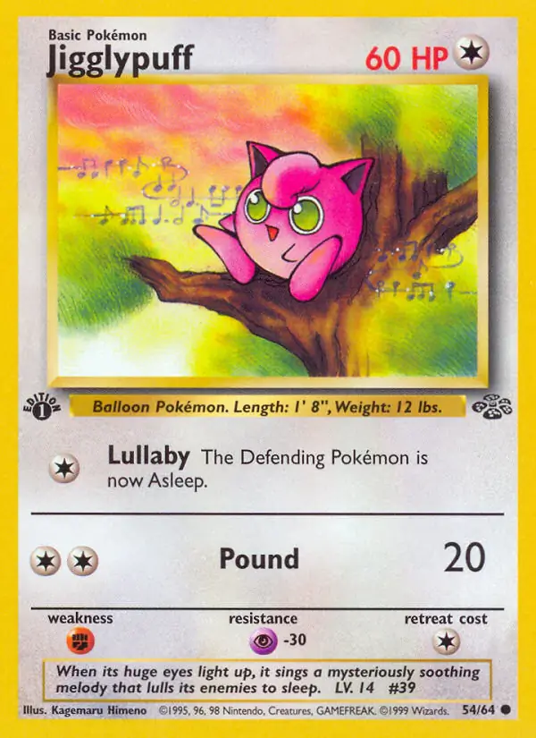 Jigglypuff 54 Normal