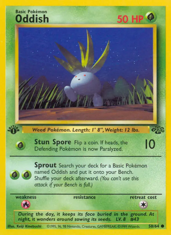 Oddish 58 Normal
