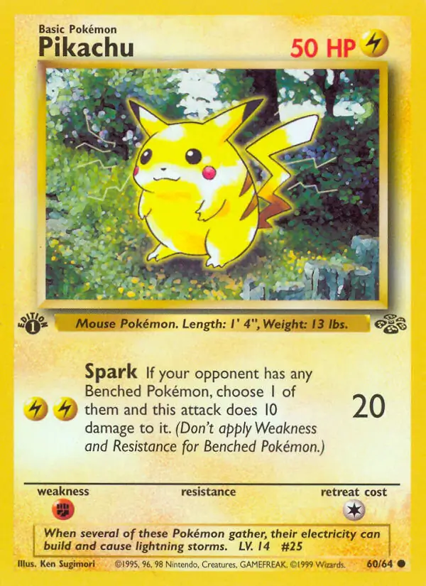 Pikachu 60 Normal