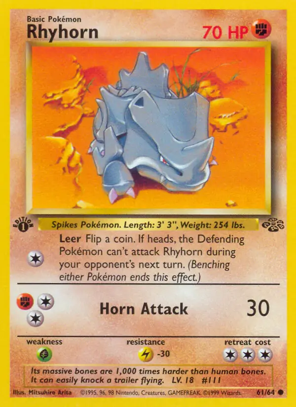 Rhyhorn 61 Normal