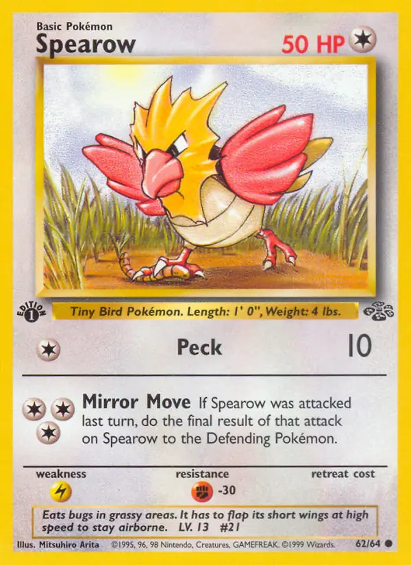 Spearow 62 Normal