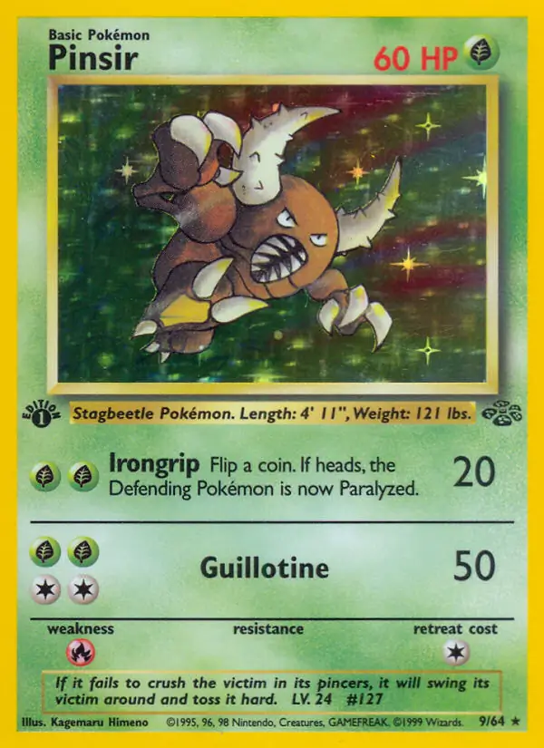 Pinsir Holo 9 Normal