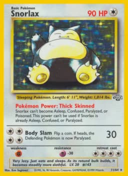 Snorlax Holo
