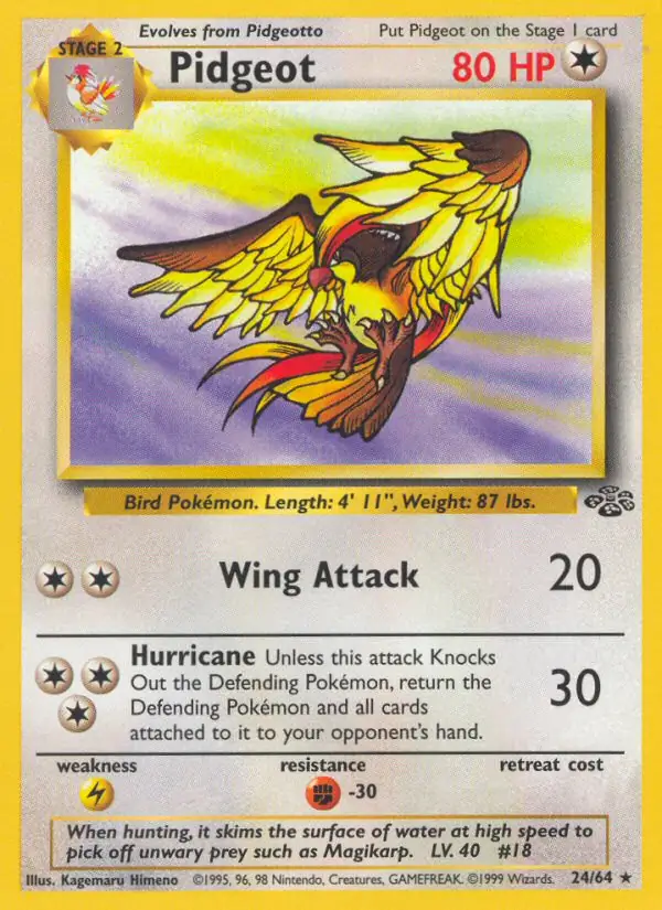 Pidgeot 24 Normal