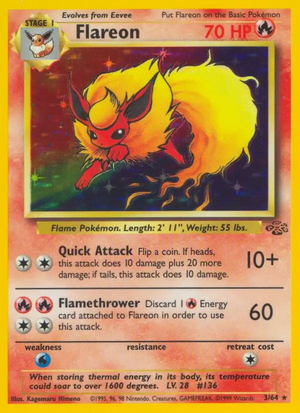 Flareon Holo 3