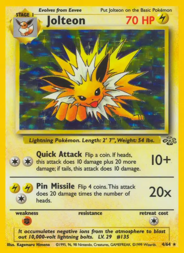Jolteon Holo 4