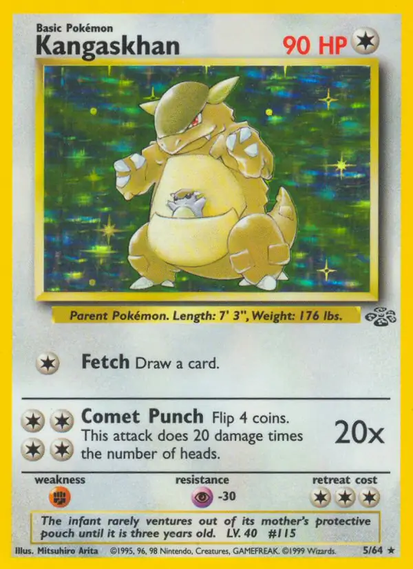 Kangaskhan Holo 5 Normal