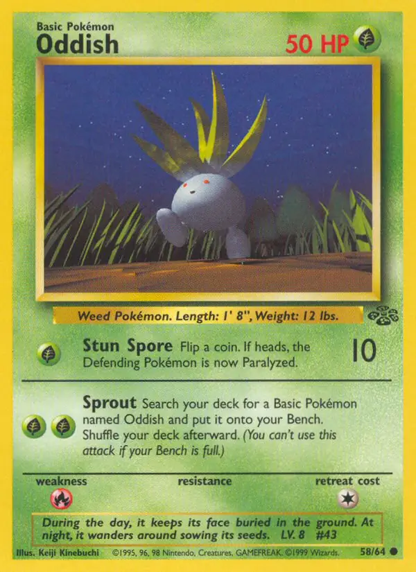 Oddish 58