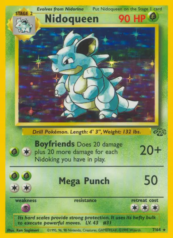 Nidoqueen Holo 7