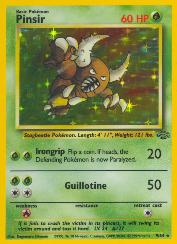 Pinsir Holo 9