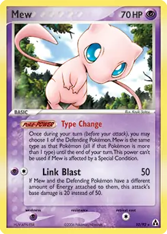 Mew Holo 10 Normal