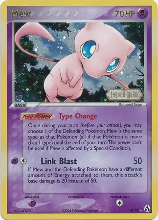Mew Reverse Holo 10 Normal