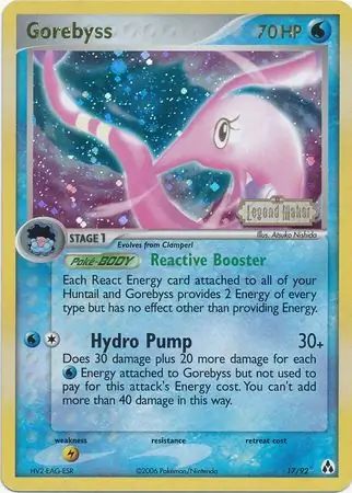 Gorebyss Reverse Holo 17 Normal