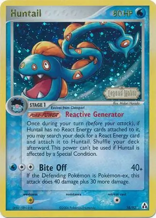 Huntail Reverse Holo 18 Normal
